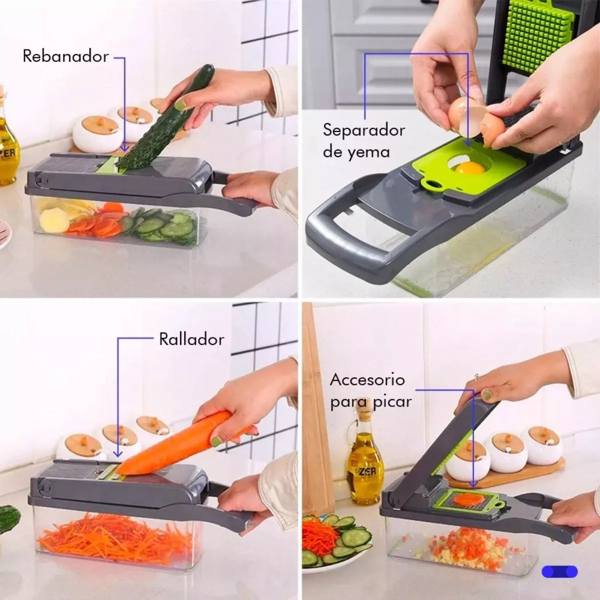 QUICKCHOP™ Multi-Picador de vegetales