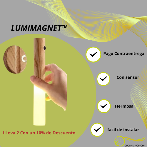 LUMIMAGNET™ Apliqué Magnético con sensor de Movimiento