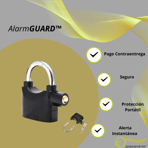 🚲 ALARMGUARD™ Candado con Alarma.
