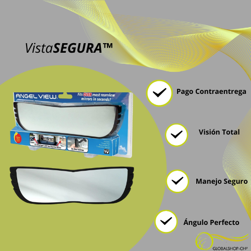 VISTASEGURA™ Espejo retrovisor Gran Angular