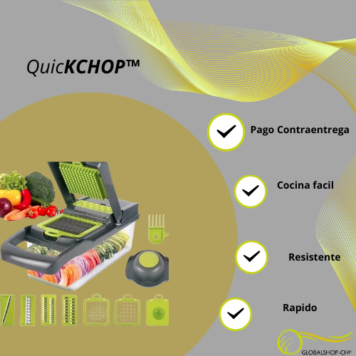 QUICKCHOP™   Multi-Picador de vegetales